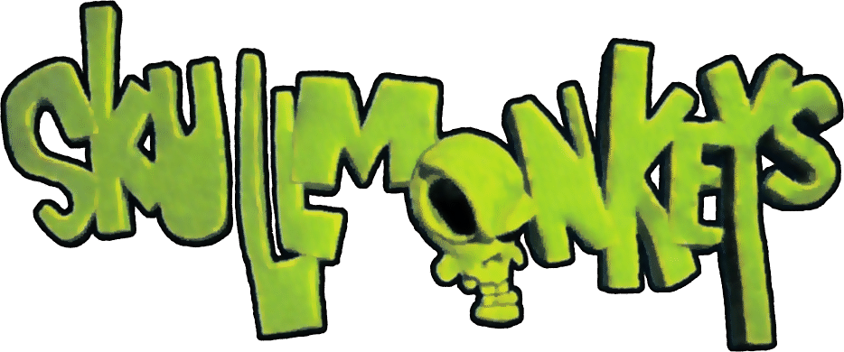 Skullmonkeys logo for Playstation